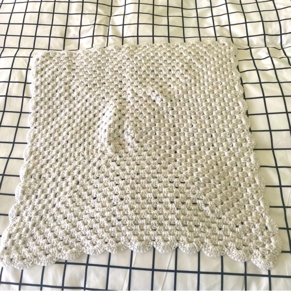 Handmade Unisex Crochet Baby Blanket